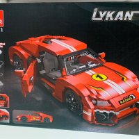 Лего конструктор⭐️JIE STAR⭐️LYKAN speed racing  1182 части с радио контрол, снимка 1 - Конструктори - 43285176