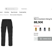 GRIDARMOR Stretch Trouser размер 50 / M за лов риболов туризъм еластичен панталон - 621, снимка 3 - Панталони - 43212945