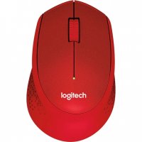 Мишка Безжична Logitech M330 1000dpi 3btn Червена Оптична Wireless Mouse, снимка 1 - Клавиатури и мишки - 35095980