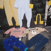 Лот бебешки пижами, ромпъри за момче 12-18м/86см, снимка 1 - Други - 39449133