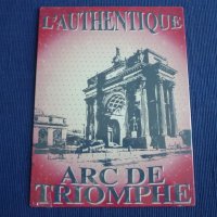 метална табела Arc de Triomphe / Триумфалната арка, снимка 1 - Колекции - 37727601