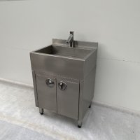 Шкаф с мивка неръждаема стомана + смесител, снимка 3 - Обзавеждане на кухня - 43879938