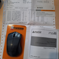Безжична компютърна мишка ATech, снимка 4 - Клавиатури и мишки - 44923726