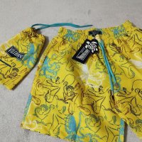 VILEBREQUIN 2023 нови мъжки бански панталонки шорти жълти с рисувани октоподи , снимка 5 - Бански - 40453607