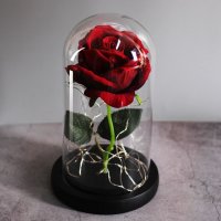 Роза в стъкленица, снимка 8 - Подаръци за жени - 27275009