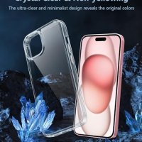 Нов Уникален iPhone 15 Plus Калъф: Прозрачност и Защита за телефон Айфон, снимка 8 - Калъфи, кейсове - 43661290
