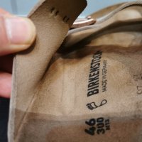 Страхотни чехли Birkenstock 46 номер, снимка 11 - Мъжки чехли - 43793089