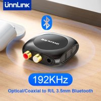 Unnlink HiFi 5.1 оптичен аудио конвертор Toslink към коаксиален двупосочен аудио декодер DTS Dobly, снимка 3 - Други - 32710113
