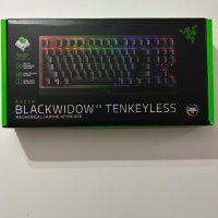 Геймърска механична клавиатура Razer BlackWidow V3 Tenkeyless, Chroma RGB, Green Switch, Черна , снимка 7 - Клавиатури и мишки - 44102919