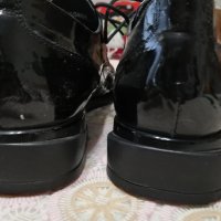 Нови лачени български обувки, снимка 4 - Дамски елегантни обувки - 43113752