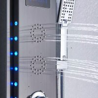 Хидромасажен душ панел Лангфос,инфо дисплей,лед осветление-БЕЗПЛАТНА ДОСТАВКА, снимка 13 - Душове - 35561346