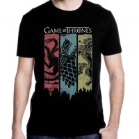  Мъжка тениска Game of Thrones 3 модела Мъжки и детски,Цветове и размери, снимка 4 - Тениски - 32674400