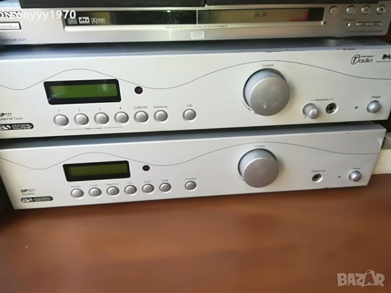 acoustic soliutions tuner+ampli-внос от англия, снимка 1