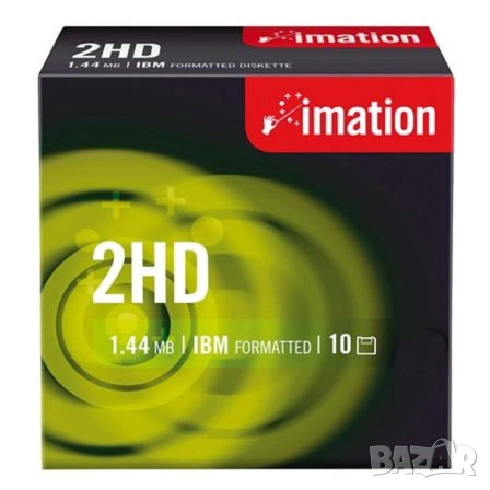10 кутии флопи дискети Imation 2HD 3.5", снимка 1
