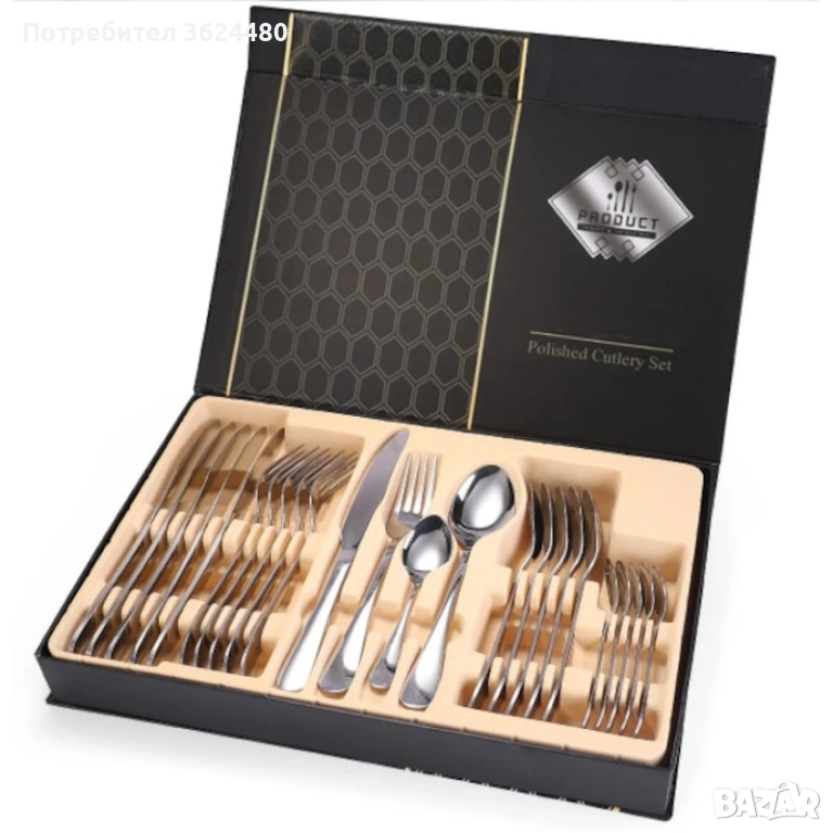 КОМПЛЕКТ ПРИБОРИ ЗА 6 БР ДУШИ 4367, снимка 1