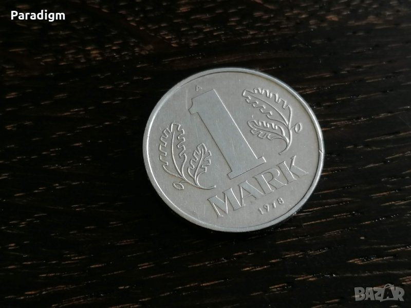 Монета - Германия - 1 марка | 1978г.; серия А, снимка 1