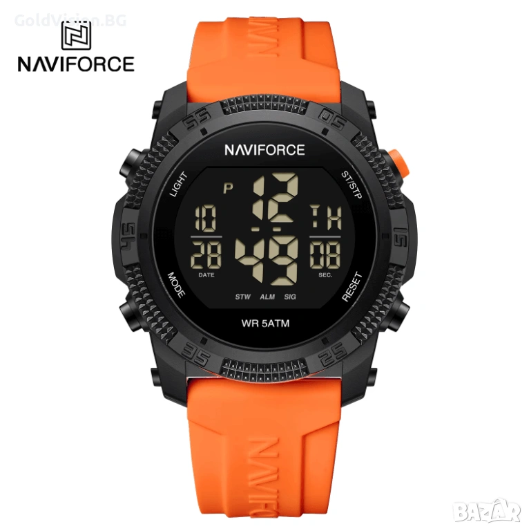 Мъжки часовник – NAVIFORCE Orange + ПОДАРЪК, снимка 1