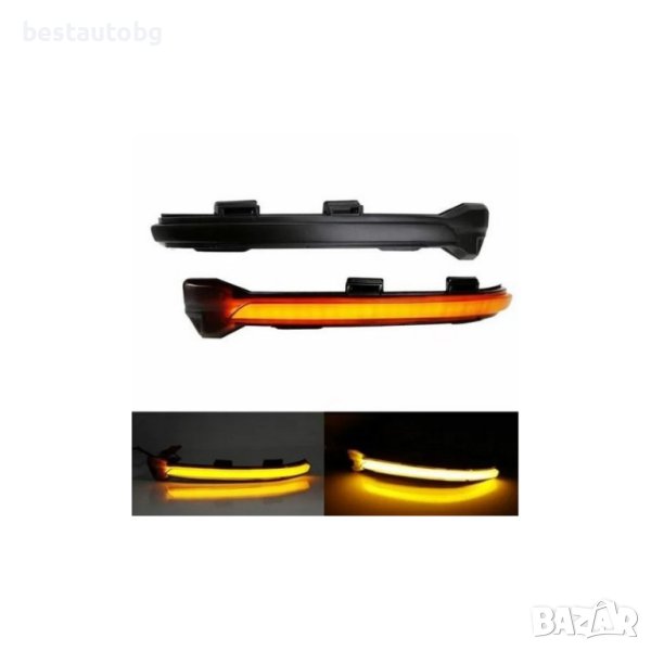 LED мигачи за странични огледала за Seat Leon (12-16) бягаща светлина, снимка 1