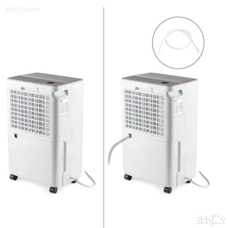 Влагоуловител Muhler MHD-10T25 – 10L/24h с йонизатор и карбонов филтър, снимка 1