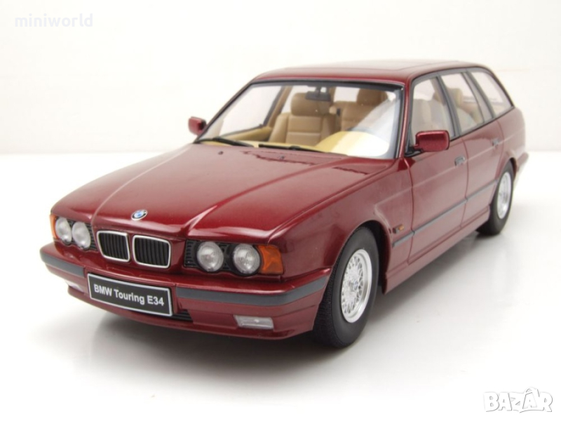 BMW 5er Touring Kombi E34 1996 - мащаб 1:18 на Triple9 моделът е нов в кутия Налични 5 цвята, снимка 1