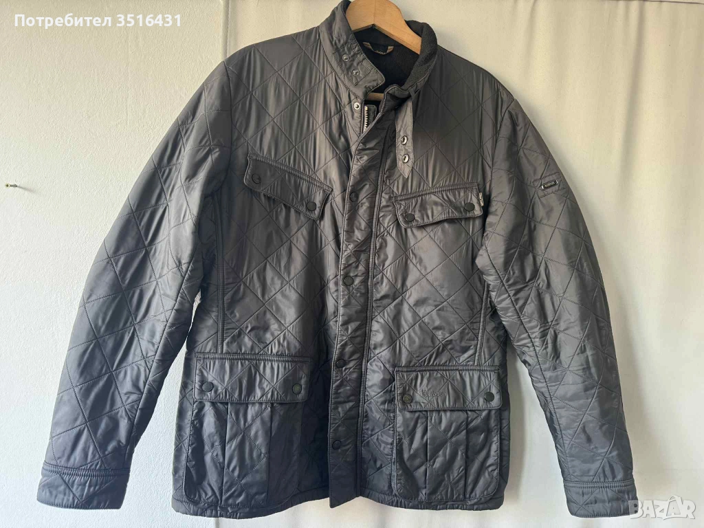 Оригинално Яке Barbour International - XL (Капитонирано / Преходно), снимка 1