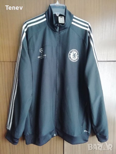 Chelsea Adidas Champions League оригинално горнище яке Челси Шампионска Лига размер L, снимка 1
