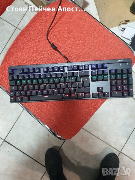 AUKEY KM-G6 Кабелна механична клавиатура, снимка 1