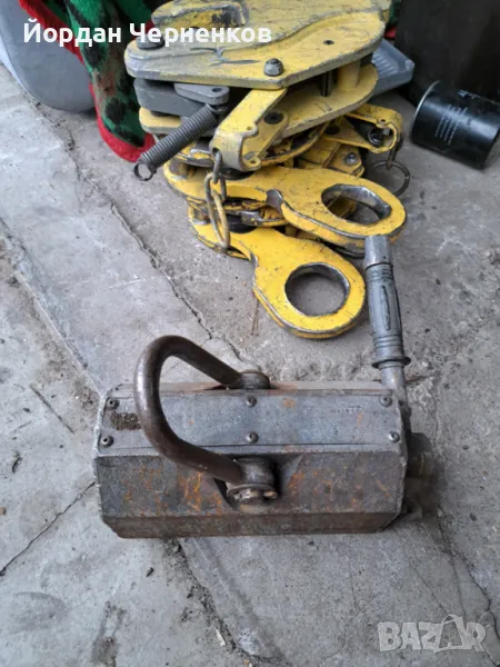 Магнитна кука 600кг , снимка 1