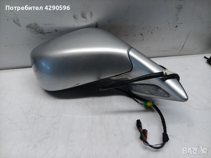 Дясно огледало Peugeot 807 / Phedra / Ulysse / Пежо 807 / Федра / Улисе , снимка 1