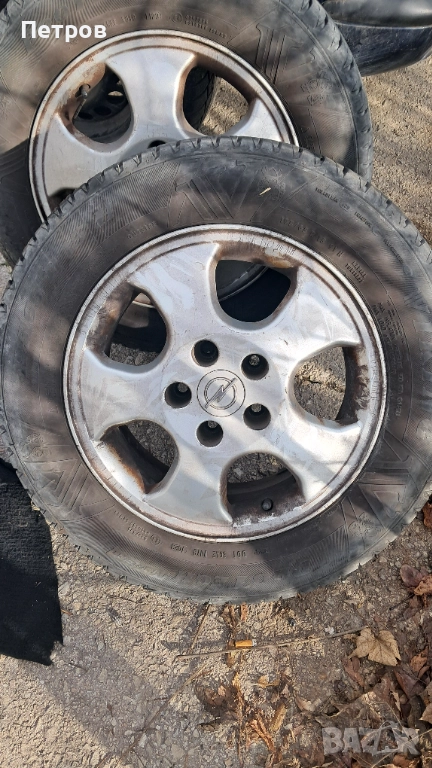 Летни гуми Викинг 195/65/15 със алуминиеви джанти за опел 15 цола, снимка 1
