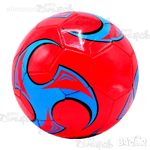 Промоционална футболна топка размер 5. материал: еднопластова изкуствена кожа класически размер N5 , снимка 1