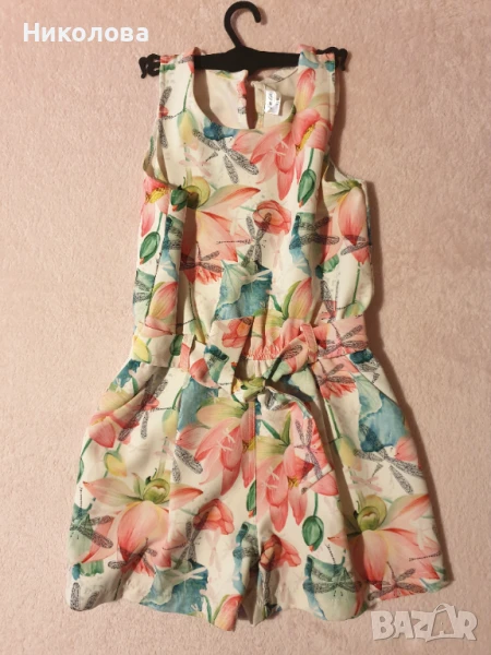 Продавам детско лятно гащеризонче, 128 см, снимка 1