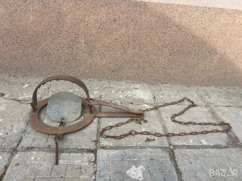 Голям капан за едър вреден дивеч, снимка 1