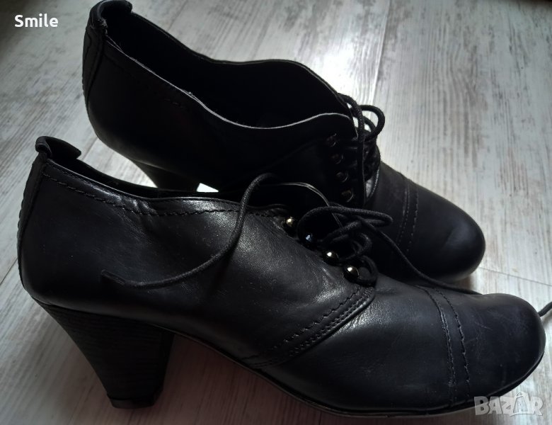 Дамски ежедневни обувки B&CO - естествена кожа, снимка 1