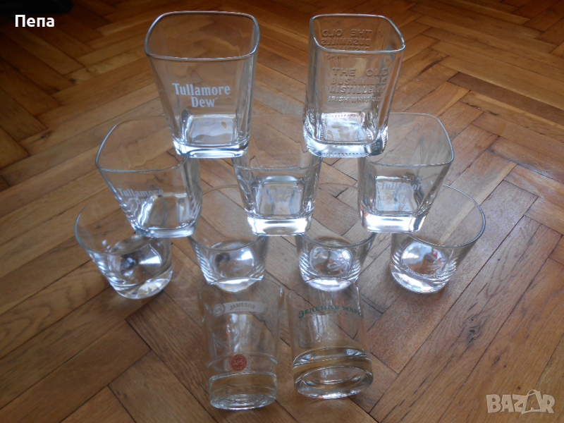 Чаши за уиски и водка 11 броя, снимка 1