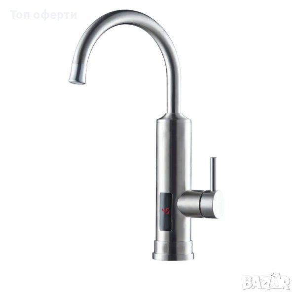 Проточен метален бойлер с дисплей 3000W, снимка 1