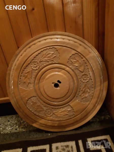 Розетки за полилей от орехово дърво, снимка 1