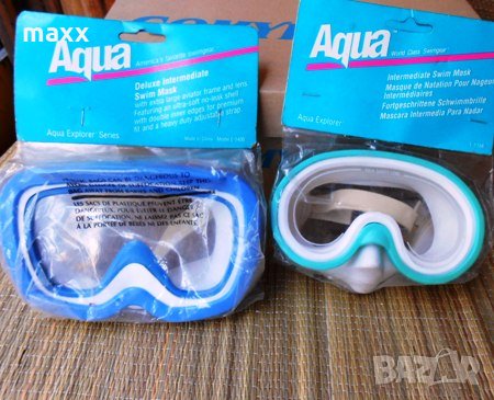 Малка маска за гмуркане Aqua Underwater Swim Pool Dive Mask, снимка 1