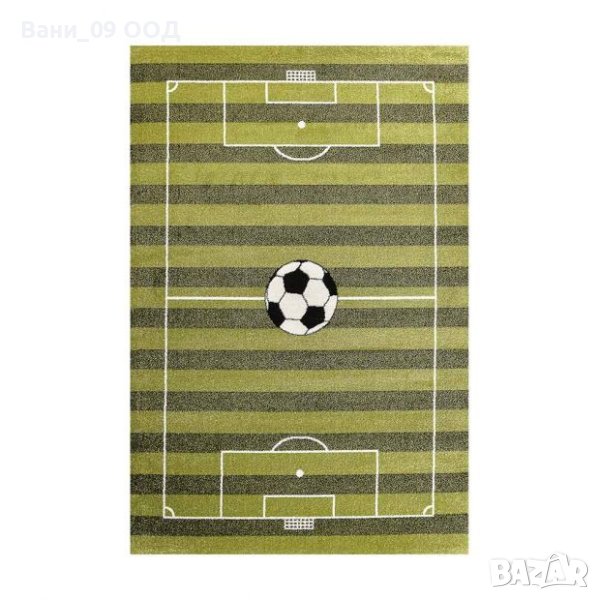 Детски килим "Футболно игрище", снимка 1