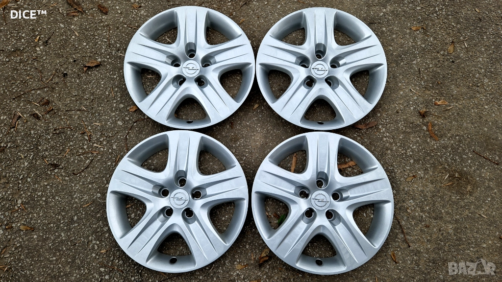 Опел 16 тасове за железни джанти Opel Astra Vectra Zafira. , снимка 1