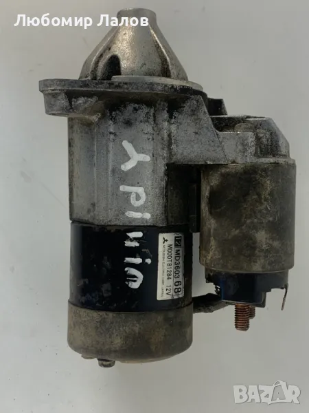 Стартер за Мицубиши Паджеро Пинин 1.8 Mitsubishi Pajero Pinin 1.8, снимка 1