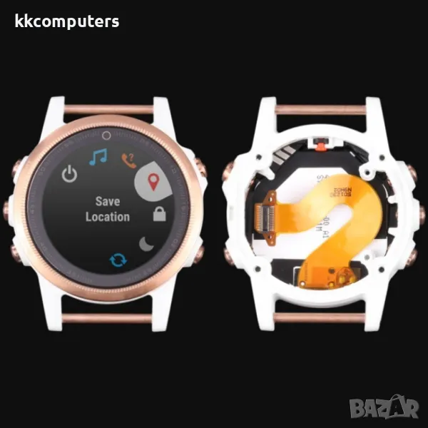 LCD Дисплей и Тъч Скрийн за Garmin Fenix 5S, снимка 1