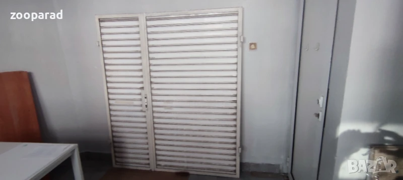 Продавам защитна решетка тип "Щора". Използвана! Размери: Рамка Винкел 153 х h 169см;, снимка 1