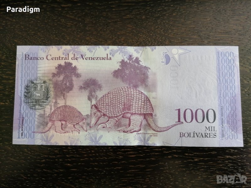 Банкнота - Венецуела - 1000 боливара UNC | 2017г, снимка 1