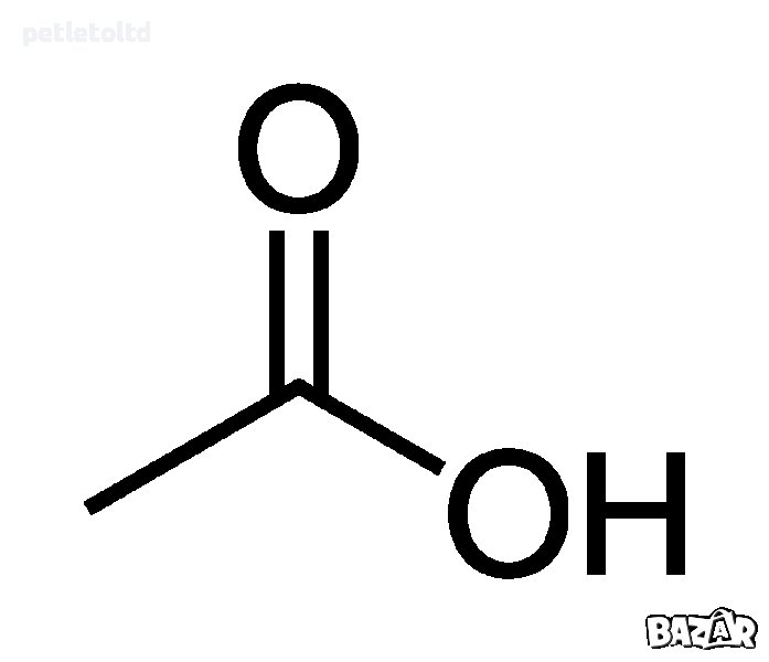 Оцетна киселина 1 Л, снимка 1