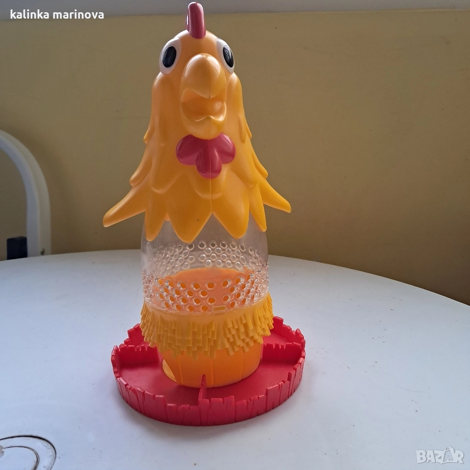 коледен папагал с банбони, снимка 1