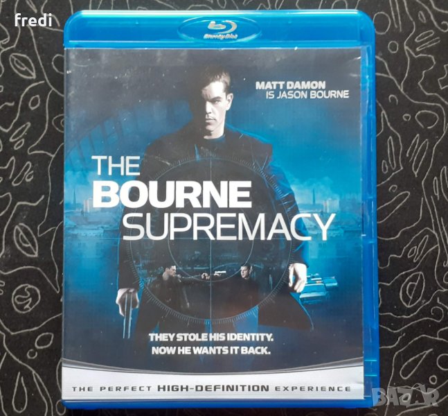 The Bourne Supremacy (2004) Превъзходството на Борн (blu-ray disk) без бг субтитри, снимка 1