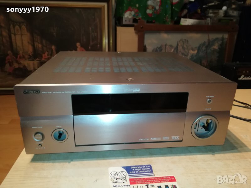 поръчан-YAMAHA-MONSTER RECEIVER-17.4КГ ПРАСЕ 2911210930, снимка 1