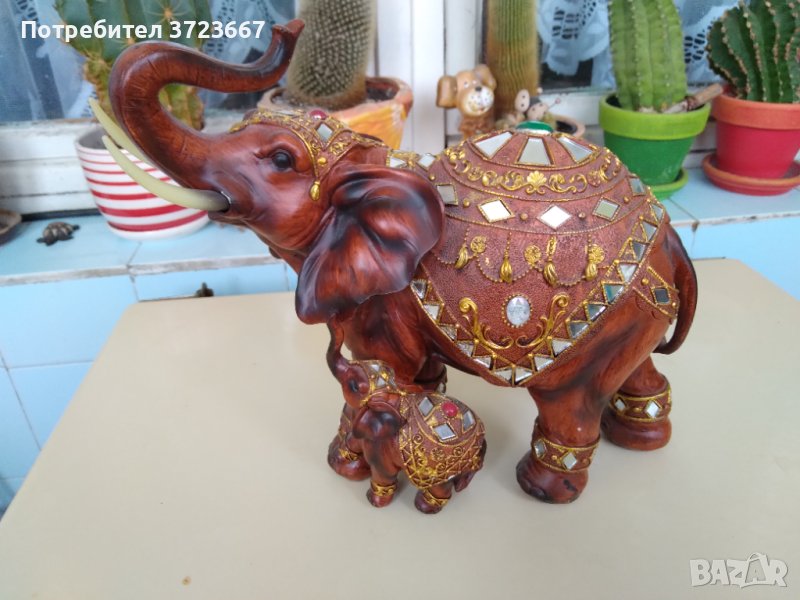 Декоративна фигура слон, снимка 1