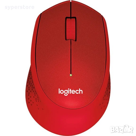 Мишка Безжична Logitech M330 1000dpi 3btn Червена Оптична Wireless Mouse, снимка 1